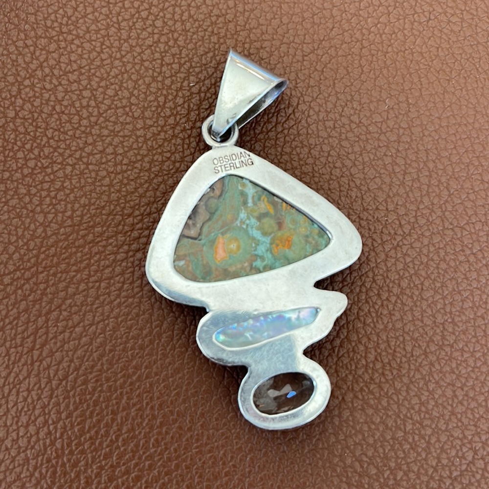 Three stone pendant‎ - Picture 2 of 3